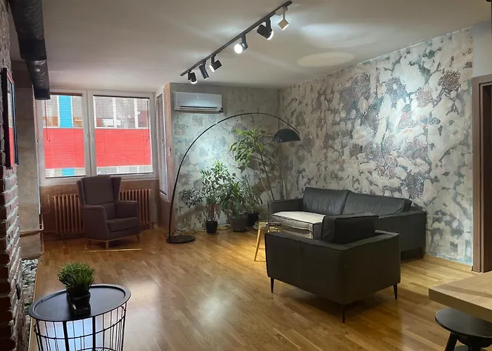 Industrial Magic On Pedestian Zone Skopje