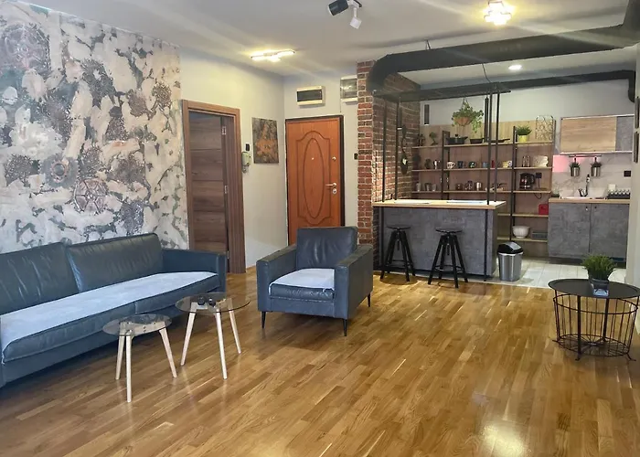 Apartment Industrial Magic On Pedestian Zone Skopje